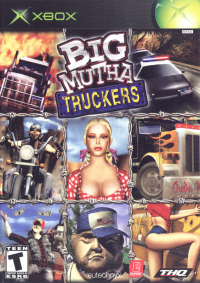 Big Mutha Truckers PAL Xbox PAL box art